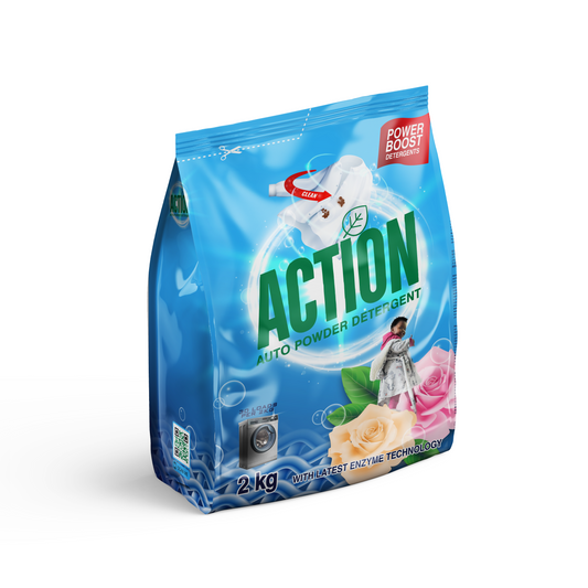 2 kg Power Boost Detergent.